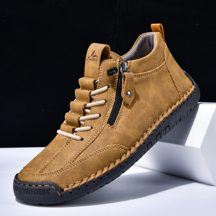 CORVANI | CHAUSSURES EN NUBUCK ZIPPÉES FERDINAND HOMME