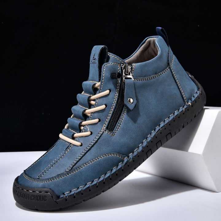 CORVANI | CHAUSSURES EN NUBUCK ZIPPÉES FERDINAND HOMME