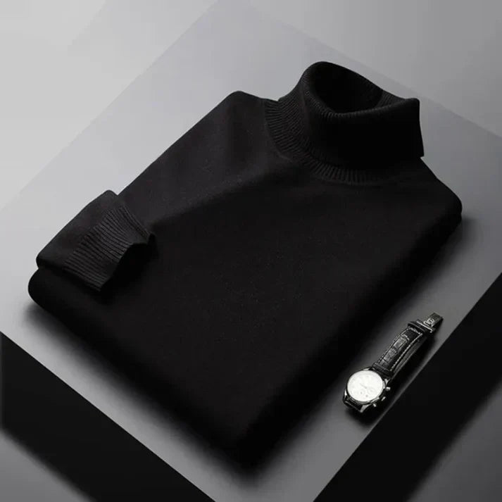 CORVANI | PULL EN MAILLE À COL ROULÉ FABIEN HOMME