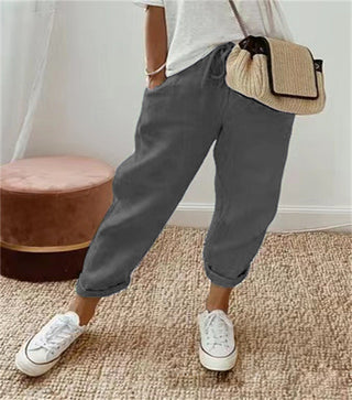 CORVANI | PANTALON ÉLÉGANT EN COTON COLETTE FEMME