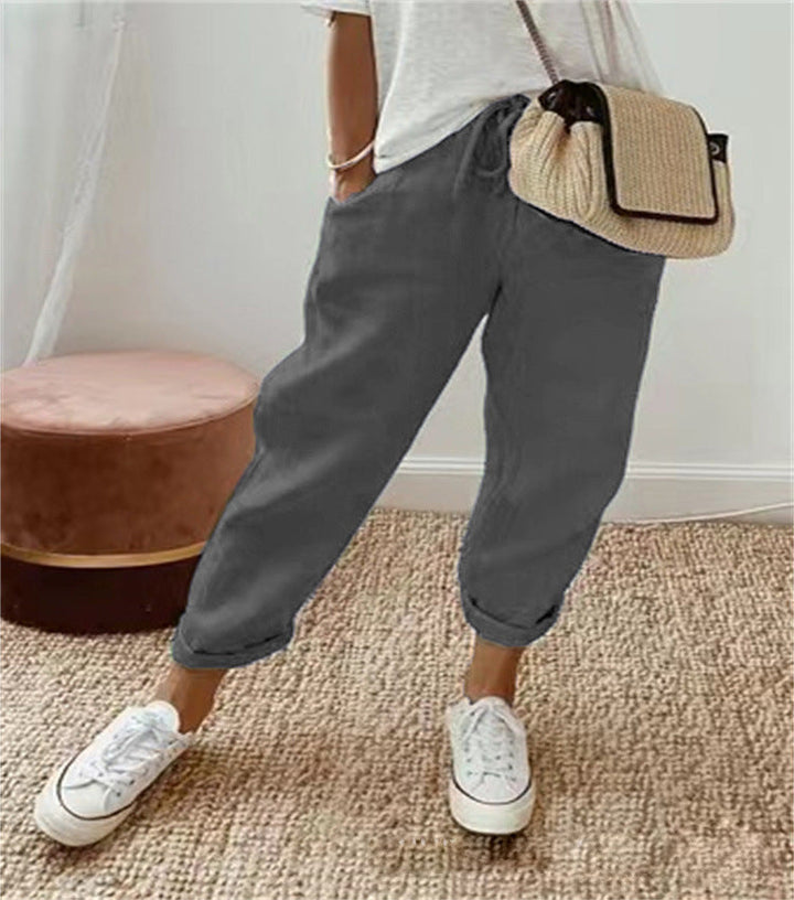 CORVANI | PANTALON ÉLÉGANT EN COTON COLETTE FEMME