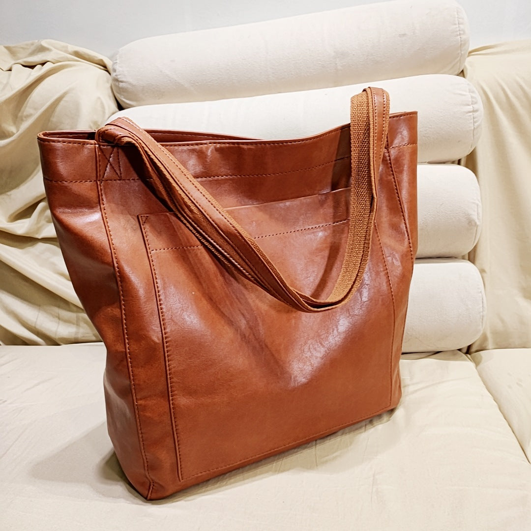 CORVANI | CABAS EN CUIR AUTHENTIQUE ALBANE FEMME