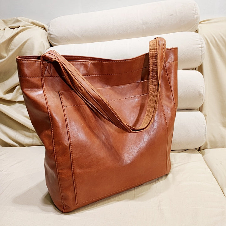 CORVANI | CABAS EN CUIR AUTHENTIQUE ALBANE FEMME