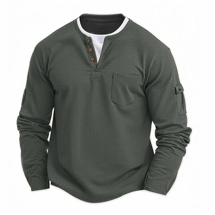 CORVANI | CHEMISE MODERNE À MANCHES LONGUES AYMÉ HOMME