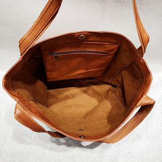 CORVANI | CABAS EN CUIR AUTHENTIQUE ALBANE FEMME