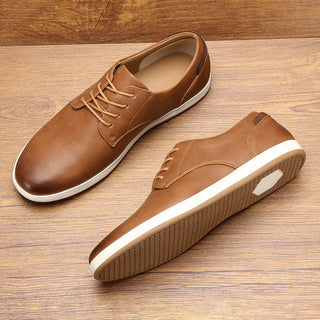 CORVANI | BASKETS EN CUIR TÉRENCE HOMME