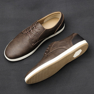 CORVANI | BASKETS EN CUIR TÉRENCE HOMME