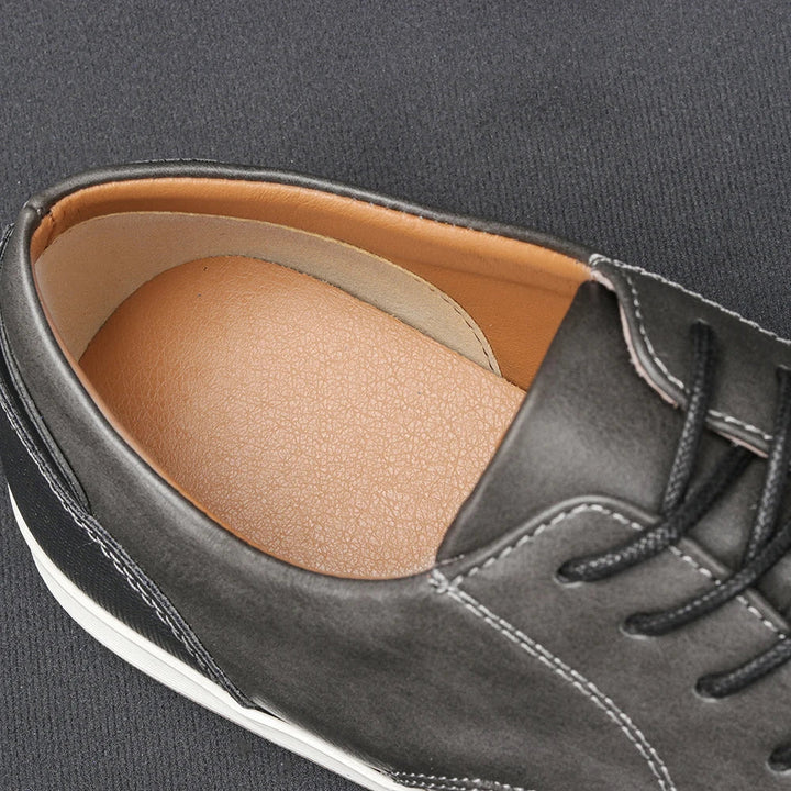 CORVANI | BASKETS EN CUIR TÉRENCE HOMME
