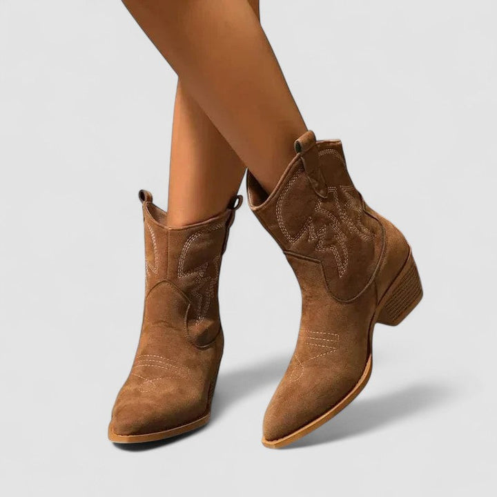 CORVANI | BOTTES WESTERN ORTHOPÉDIQUES SIDONIE FEMME