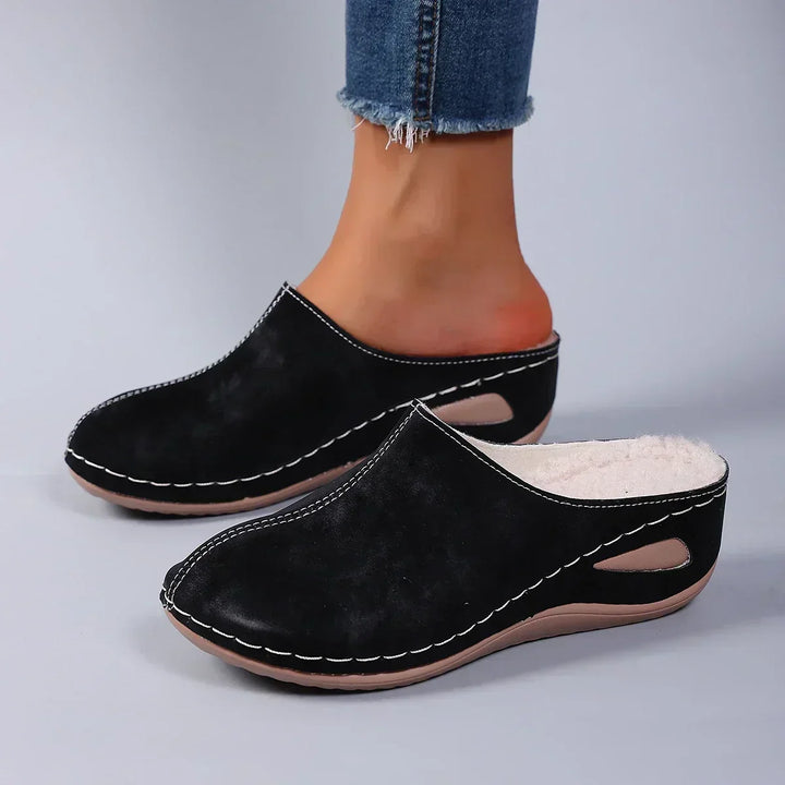 CORVANI | SABOTS FERMÉS DOUBLÉS NINON FEMME