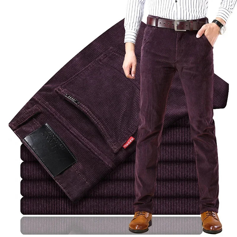 CORVANI | PANTALON DE LUXE EN MATIÈRE PREMIUM VALÉRY HOMME