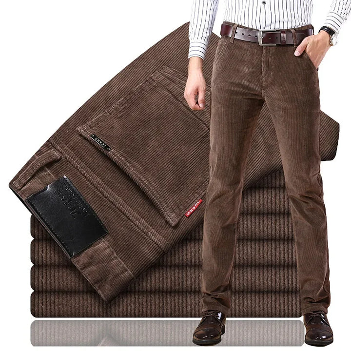 CORVANI | PANTALON DE LUXE EN MATIÈRE PREMIUM VALÉRY HOMME