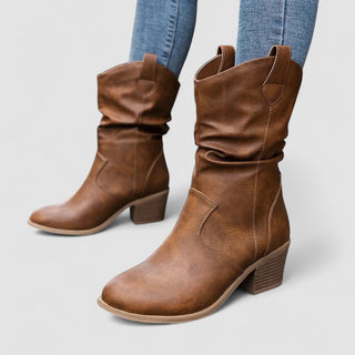 CORVANI | BOTTES ORTHOPÉDIQUES EN CUIR MARIANNE FEMME