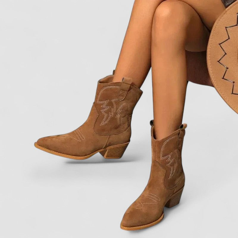 CORVANI | BOTTES WESTERN ORTHOPÉDIQUES SIDONIE FEMME