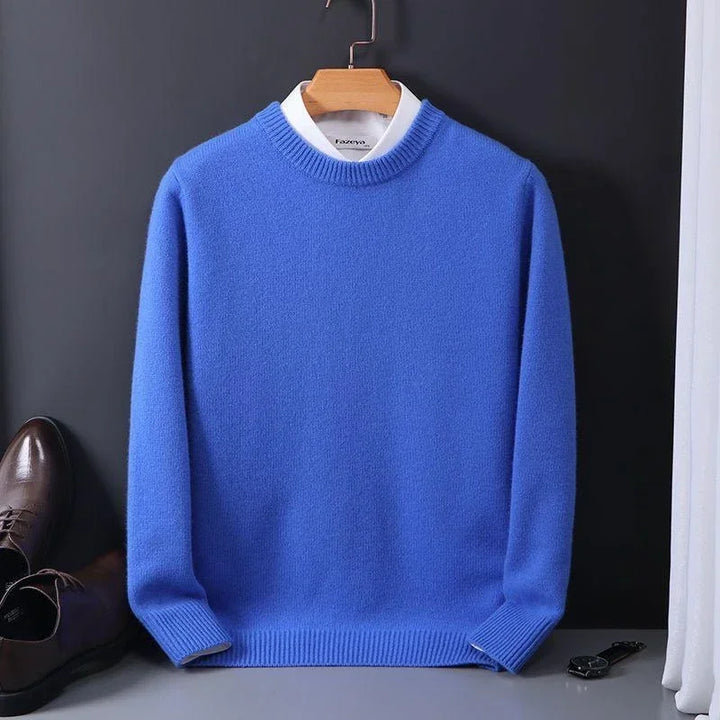 CORVANI | PULL COL ROND EN MAILLE DOUCE FIRMIN HOMME
