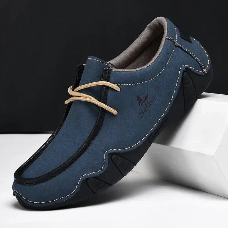 CORVANI | CHAUSSURES ORTHOPÉDIQUES EN CUIR À AJUSTEMENT PRÉCIS TANCRÈDE HOMME