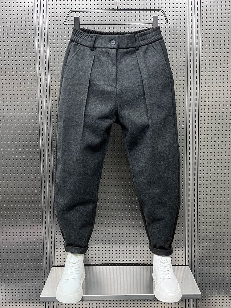 CORVANI | PANTALON TEXTURÉ FUSELÉ LÉONCE HOMME