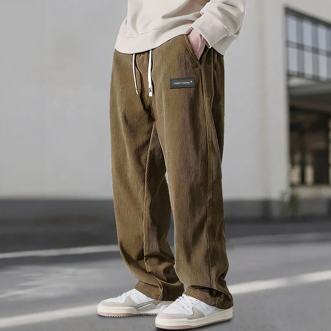 CORVANI | PANTALON EN VELOURS CÔTELÉ FOULQUES HOMME