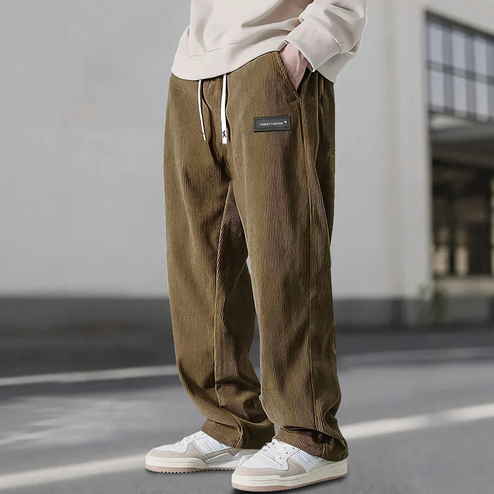 CORVANI | PANTALON EN VELOURS CÔTELÉ FOULQUES HOMME