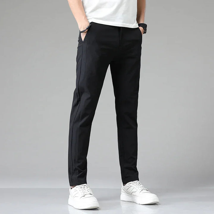 CORVANI | PANTALON SLIM ULTRA LÉGER LOUP HOMME