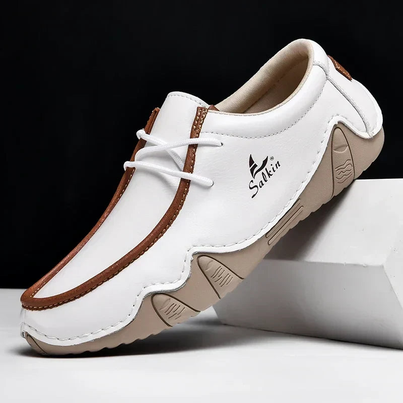 CORVANI | CHAUSSURES ORTHOPÉDIQUES EN CUIR À AJUSTEMENT PRÉCIS TANCRÈDE HOMME