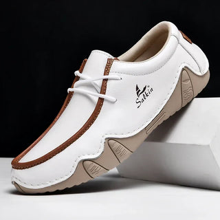 CORVANI | CHAUSSURES ORTHOPÉDIQUES EN CUIR À AJUSTEMENT PRÉCIS TANCRÈDE HOMME