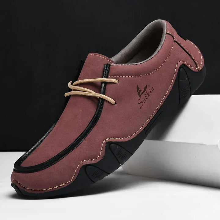 CORVANI | CHAUSSURES ORTHOPÉDIQUES EN CUIR À AJUSTEMENT PRÉCIS TANCRÈDE HOMME