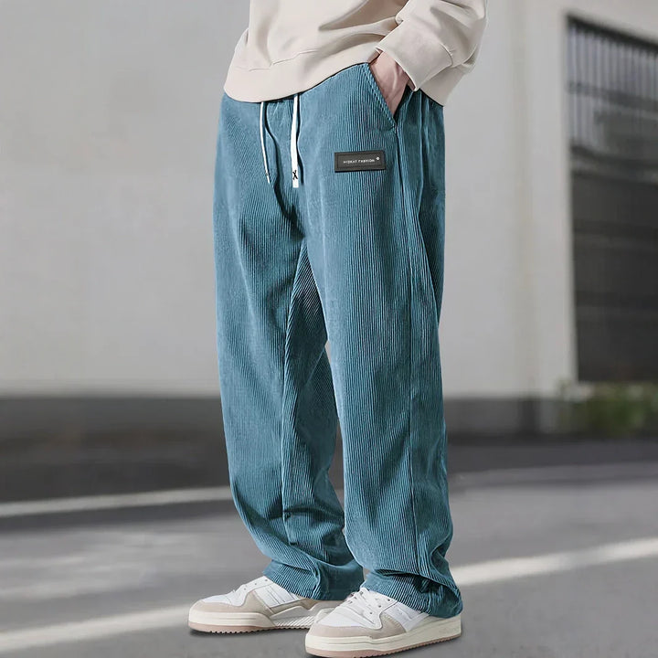 CORVANI | PANTALON EN VELOURS CÔTELÉ FOULQUES HOMME