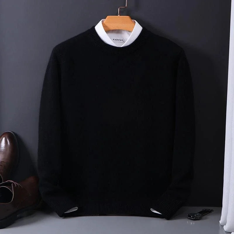 CORVANI | PULL COL ROND EN MAILLE DOUCE FIRMIN HOMME