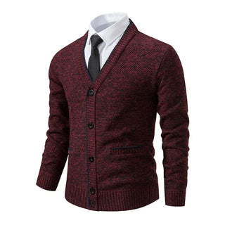 CORVANI | PULL EN MAILLE DE LUXE À COL V ÉVRARD HOMME