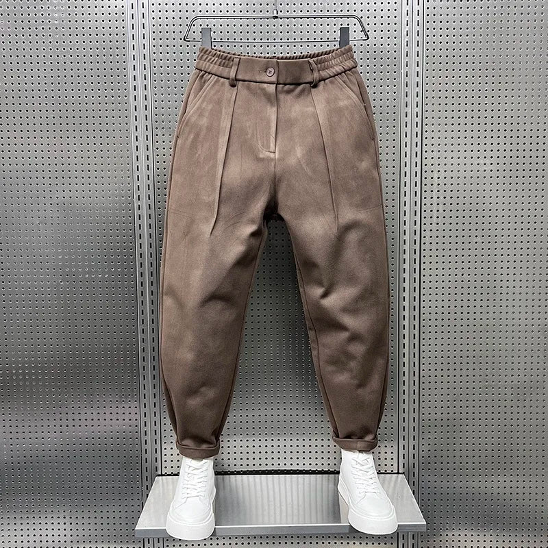 CORVANI | PANTALON TEXTURÉ FUSELÉ LÉONCE HOMME
