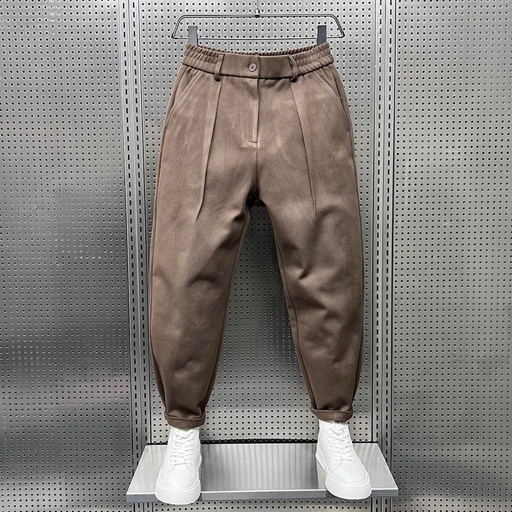 CORVANI | PANTALON TEXTURÉ FUSELÉ LÉONCE HOMME