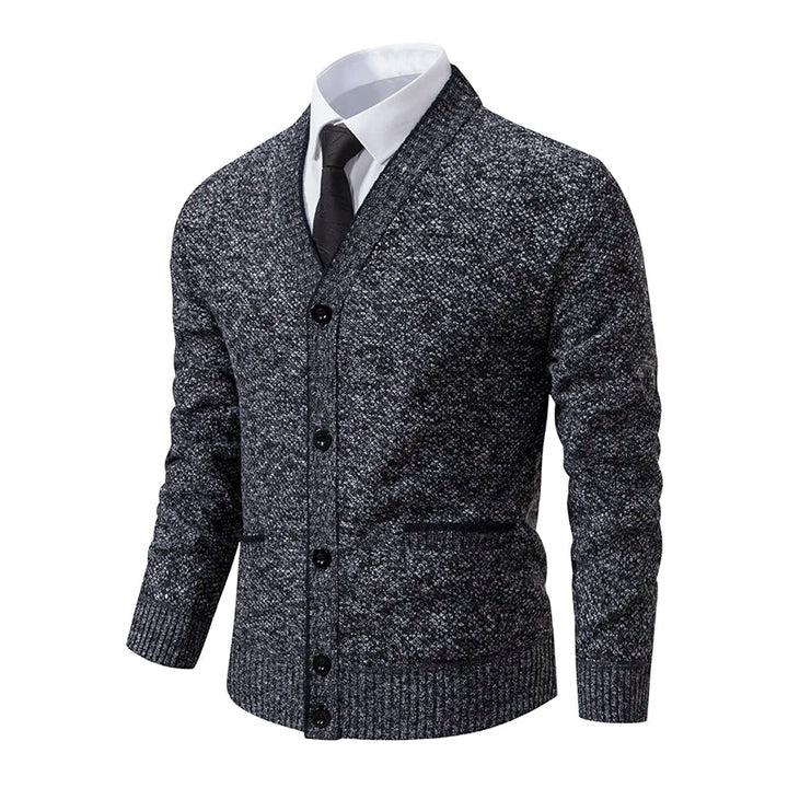 CORVANI | PULL EN MAILLE DE LUXE À COL V ÉVRARD HOMME