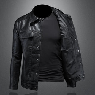 CORVANI | VESTE RIDER EN CUIR RAPHAËL HOMME