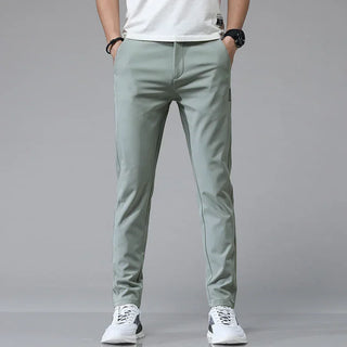 CORVANI | PANTALON SLIM ULTRA LÉGER LOUP HOMME