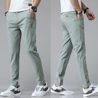 CORVANI | PANTALON SLIM ULTRA LÉGER LOUP HOMME