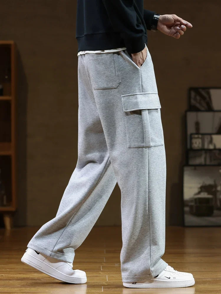 CORVANI | PANTALON CARGO EN POLAIRE ARSÈNE HOMME