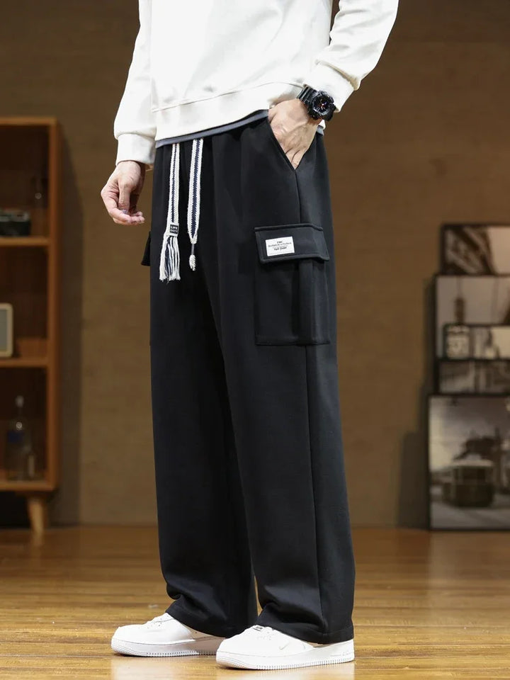 CORVANI | PANTALON CARGO EN POLAIRE ARSÈNE HOMME