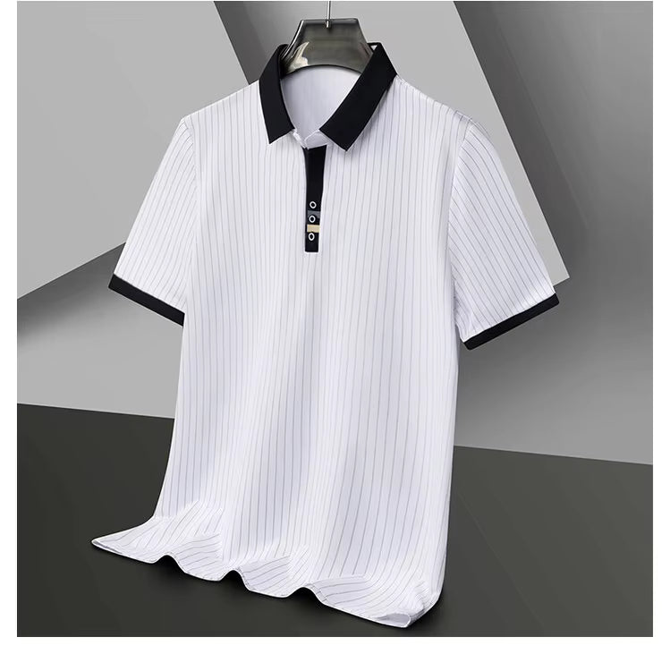 CORVANI | POLO À RAYURES NICOLAS HOMME