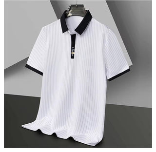 CORVANI | POLO À RAYURES NICOLAS HOMME