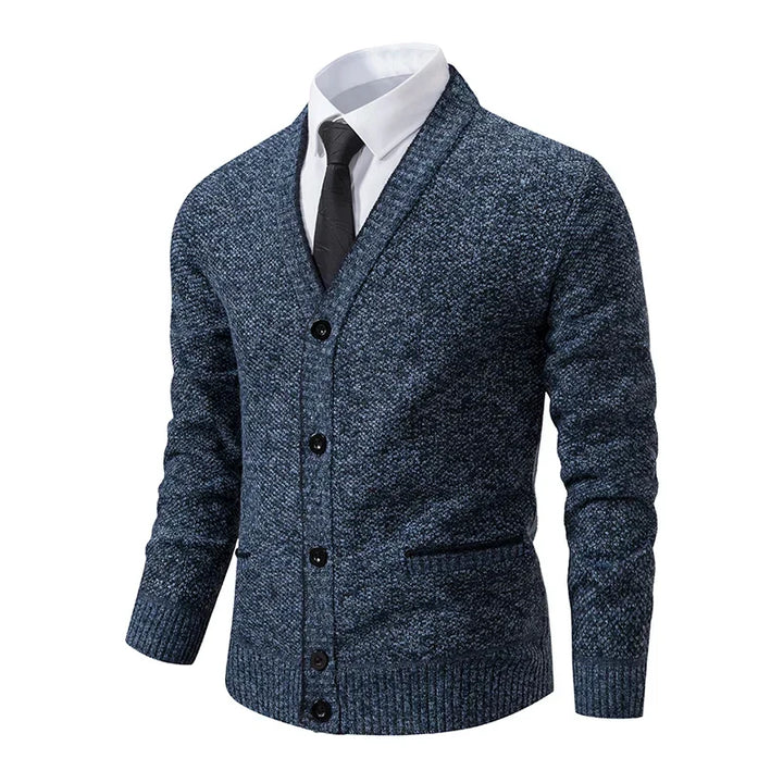 CORVANI | PULL EN MAILLE DE LUXE À COL V ÉVRARD HOMME