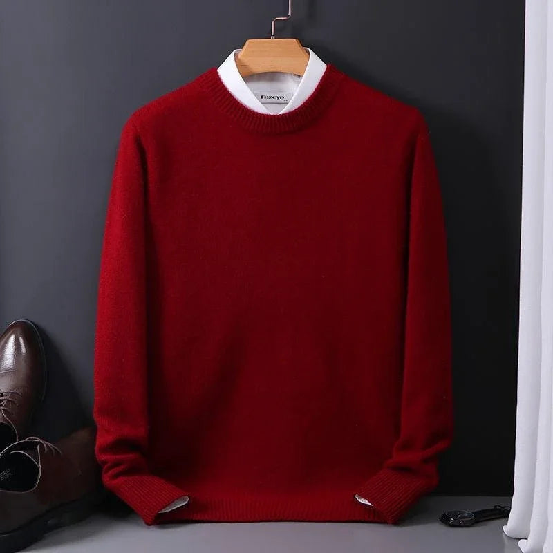 CORVANI | PULL COL ROND EN MAILLE DOUCE FIRMIN HOMME