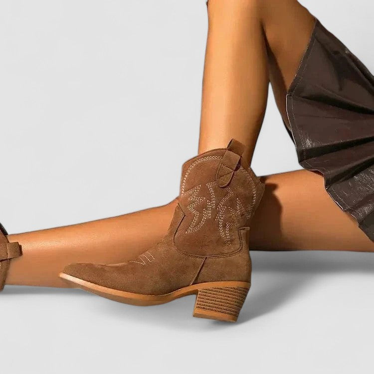 CORVANI | BOTTES WESTERN ORTHOPÉDIQUES SIDONIE FEMME
