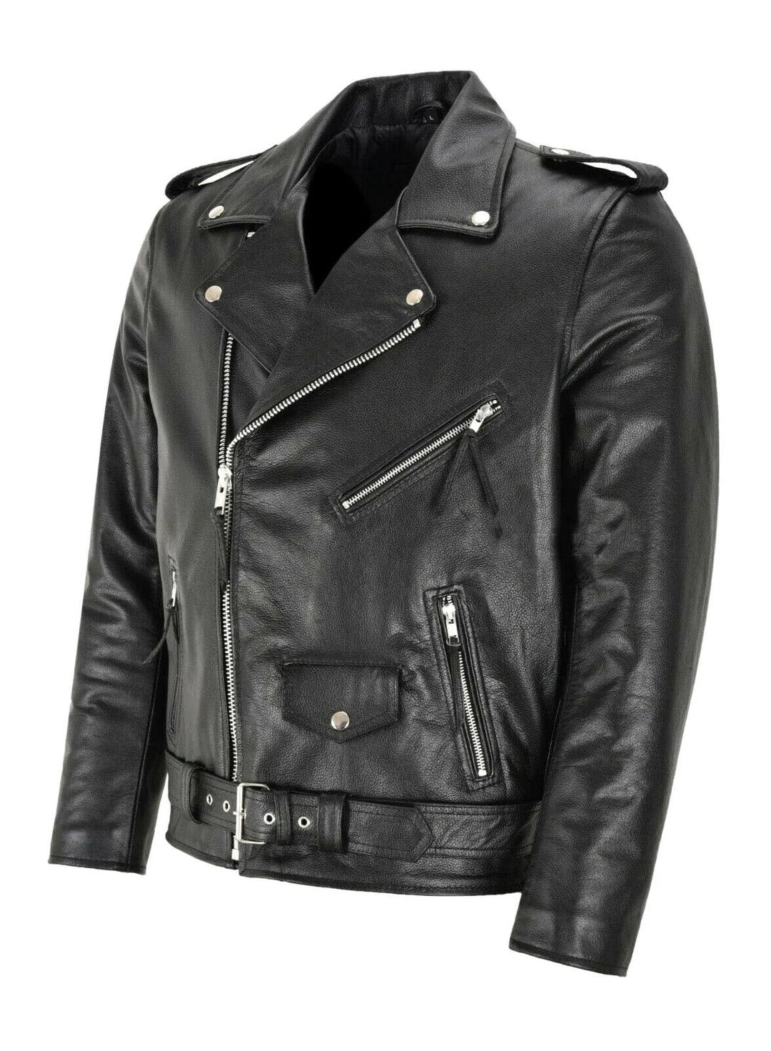 CORVANI | VESTE EN CUIR VALÉRIEN HOMME