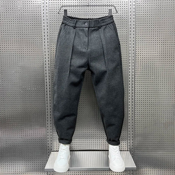 CORVANI | PANTALON TEXTURÉ FUSELÉ LÉONCE HOMME