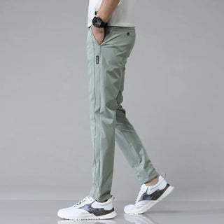 CORVANI | PANTALON SLIM ULTRA LÉGER LOUP HOMME
