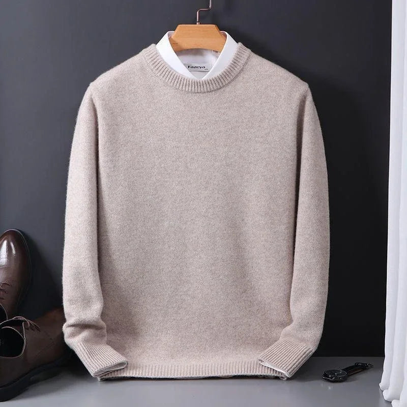 CORVANI | PULL COL ROND EN MAILLE DOUCE FIRMIN HOMME