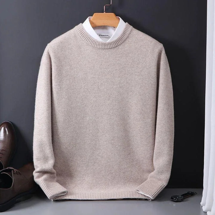 CORVANI | PULL COL ROND EN MAILLE DOUCE FIRMIN HOMME