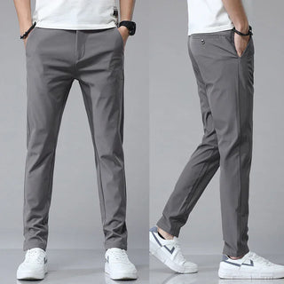 CORVANI | PANTALON SLIM ULTRA LÉGER LOUP HOMME