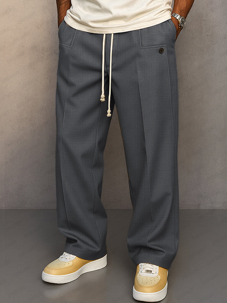 CORVANI | PANTALON ÉLÉGANT À CORDON ARMEL HOMME